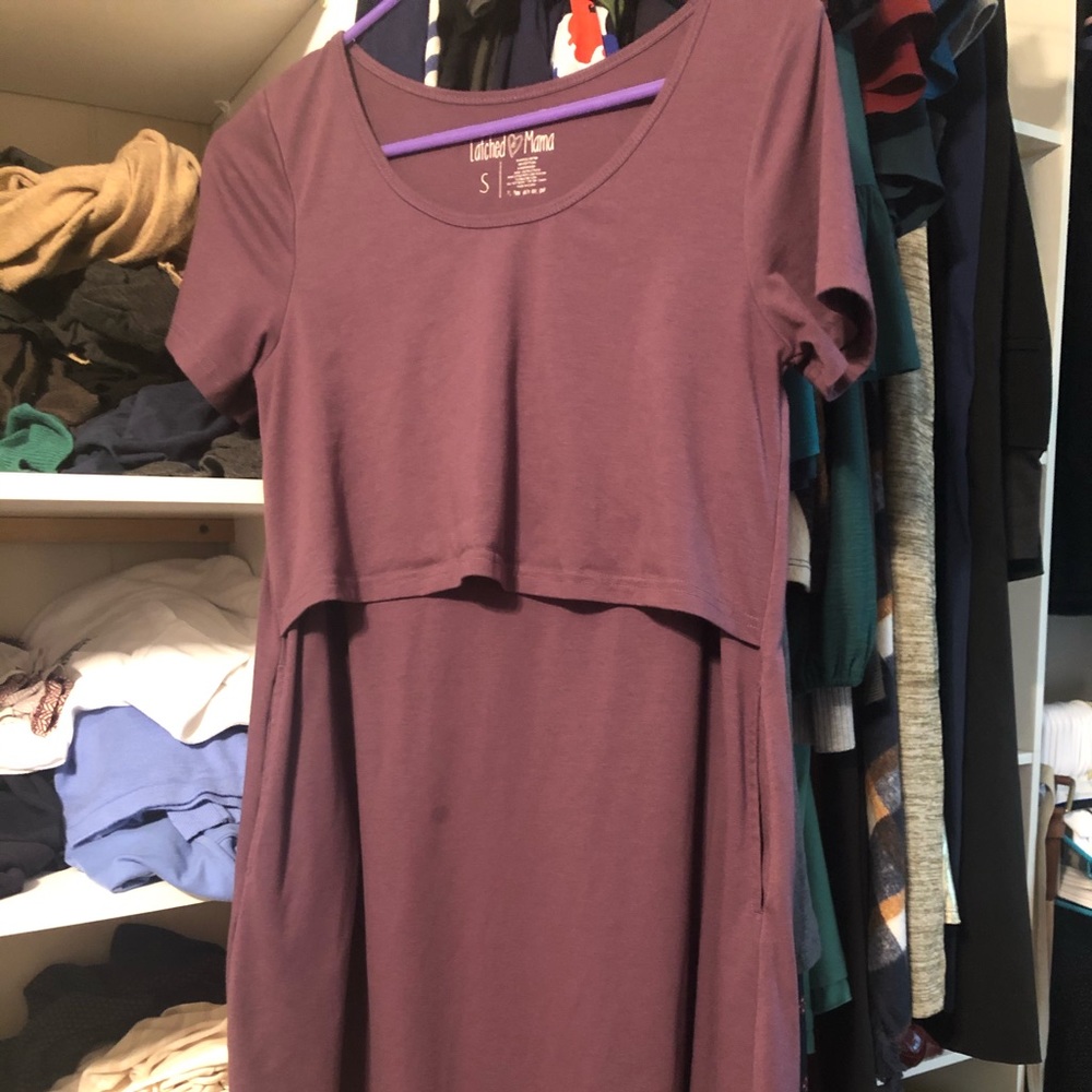 Latched Mama Swing Dress